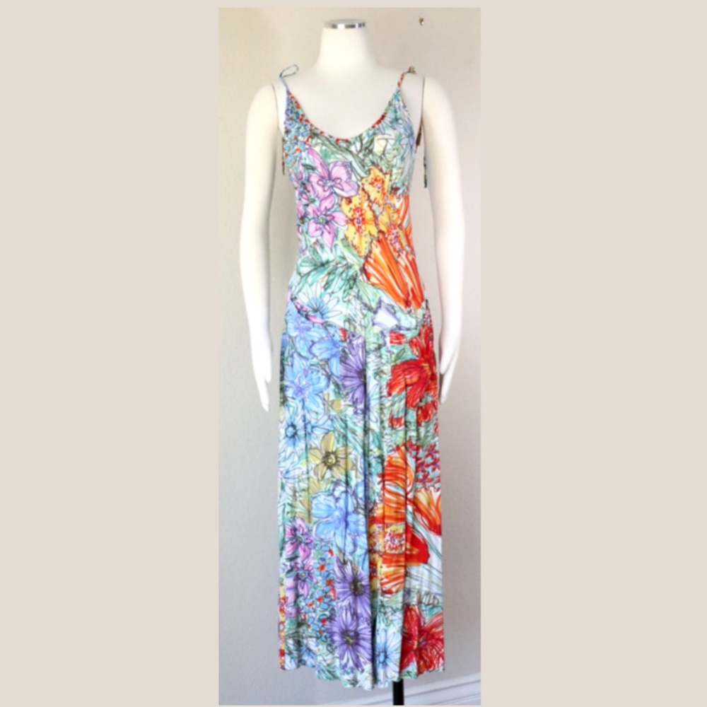Jams World maxi Lilly dress in Eden print - Picture 2 of 12